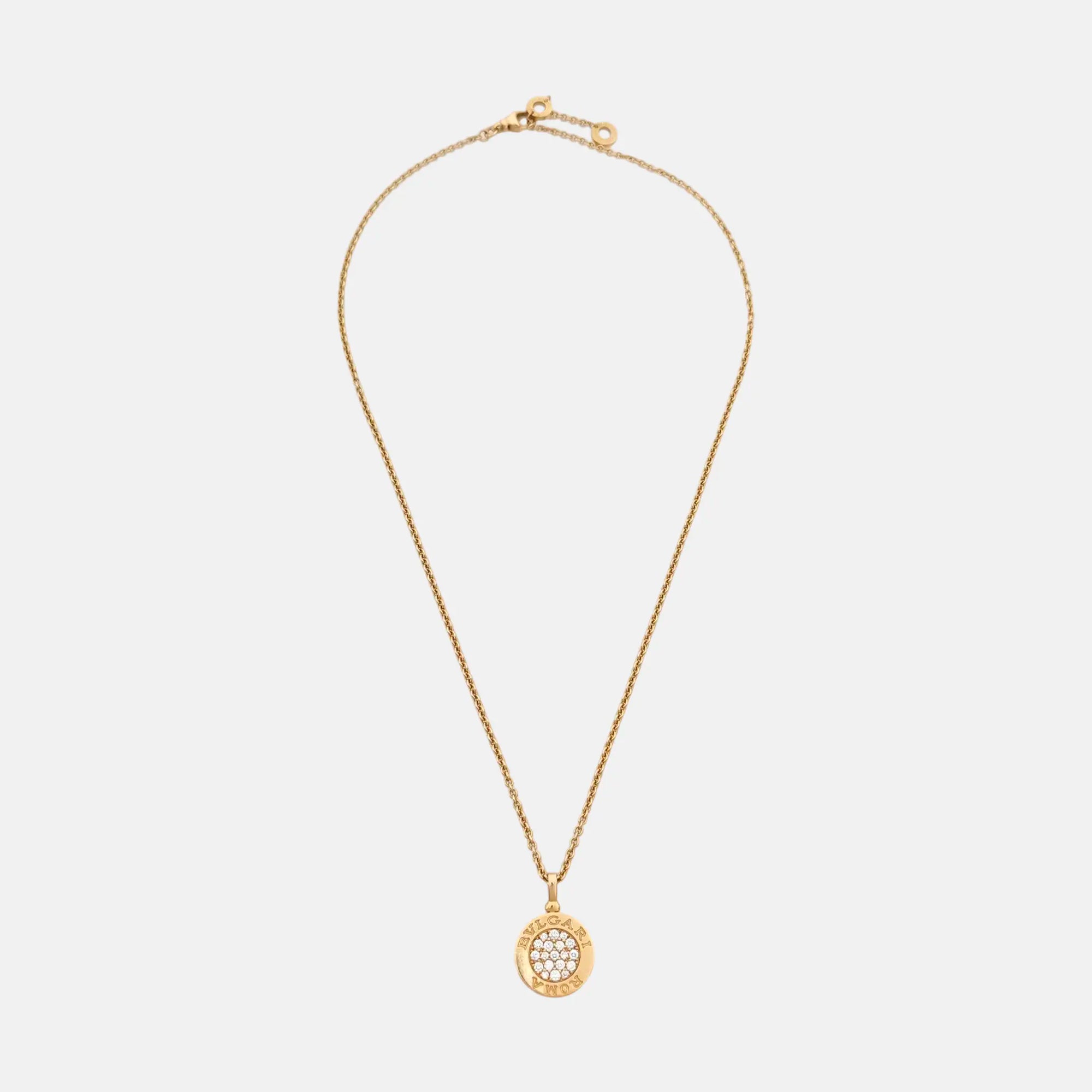 BVLGARI BVLGARI 18k Rose Gold Necklace