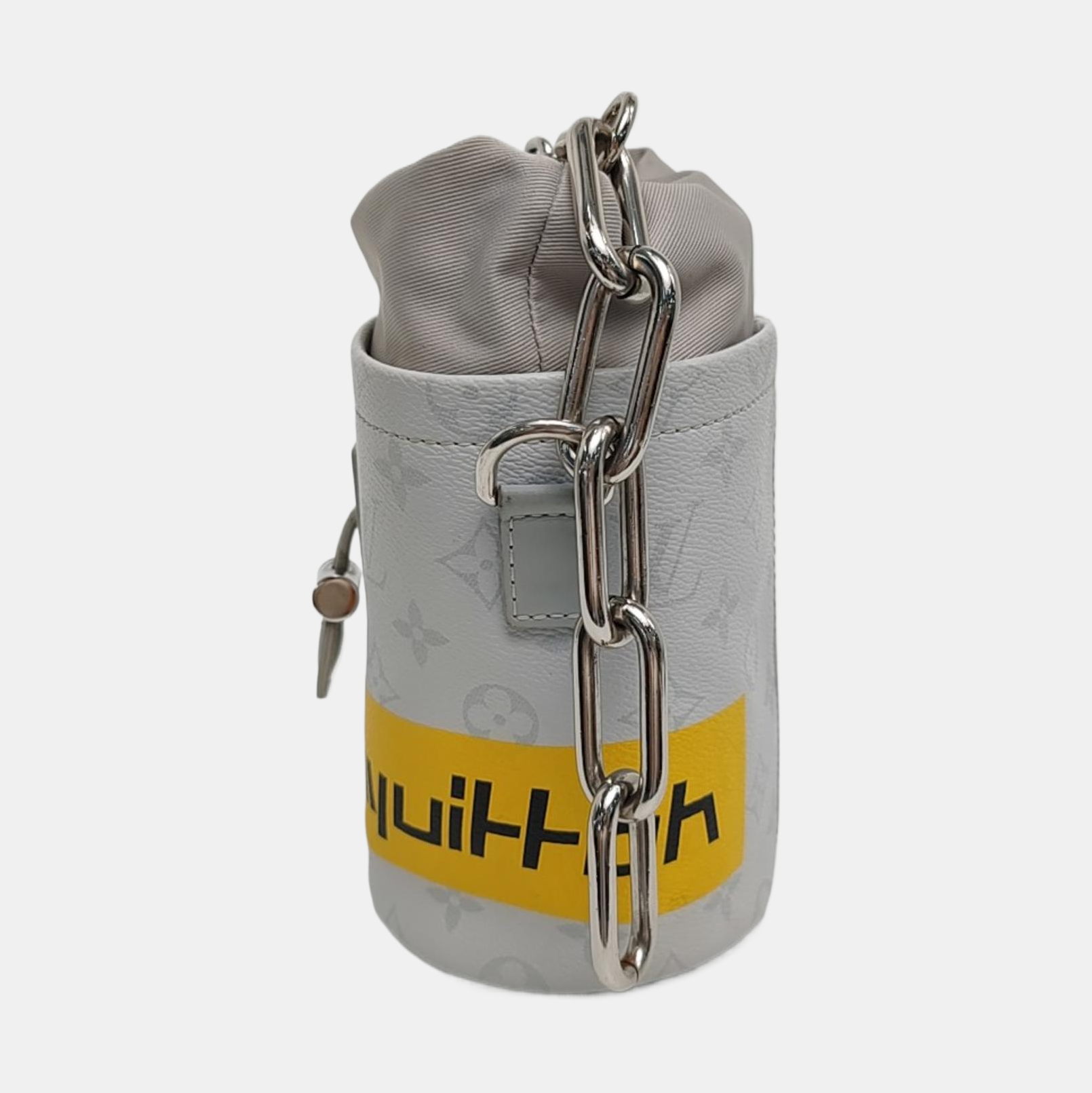 CHALK Monogram Coated Canvas Gray