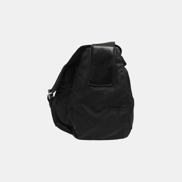 Vela Messenger Bag Nylon Black