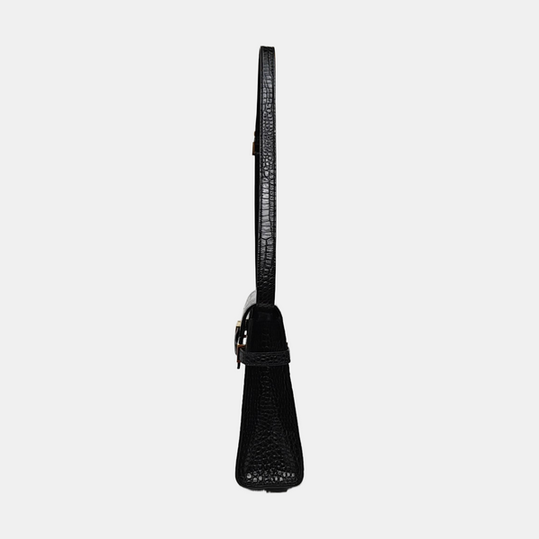 MANHATTAN Medium Calfskin Black