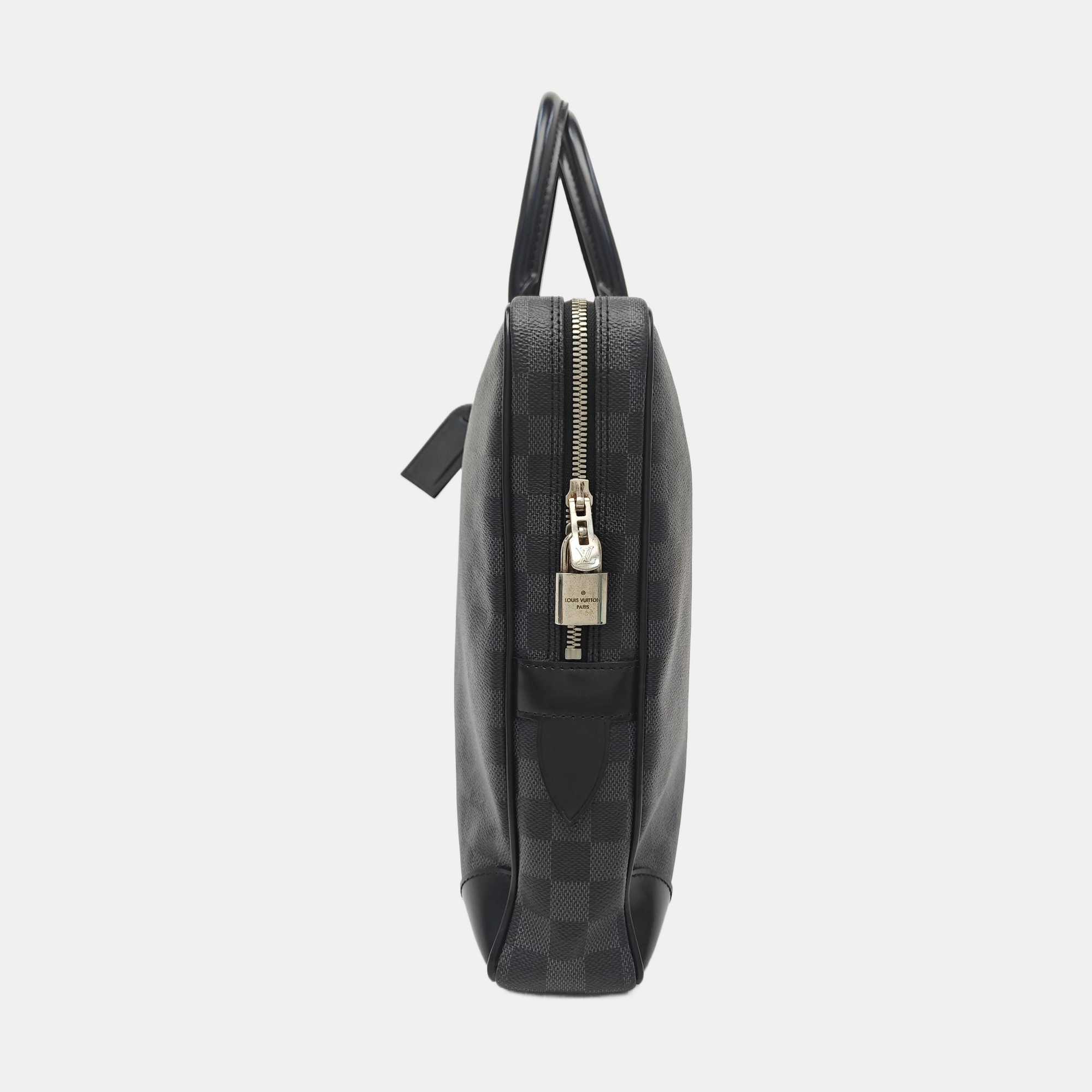 PORTE-DOCUMENTS Damier Graphite Coated Canvas Gray