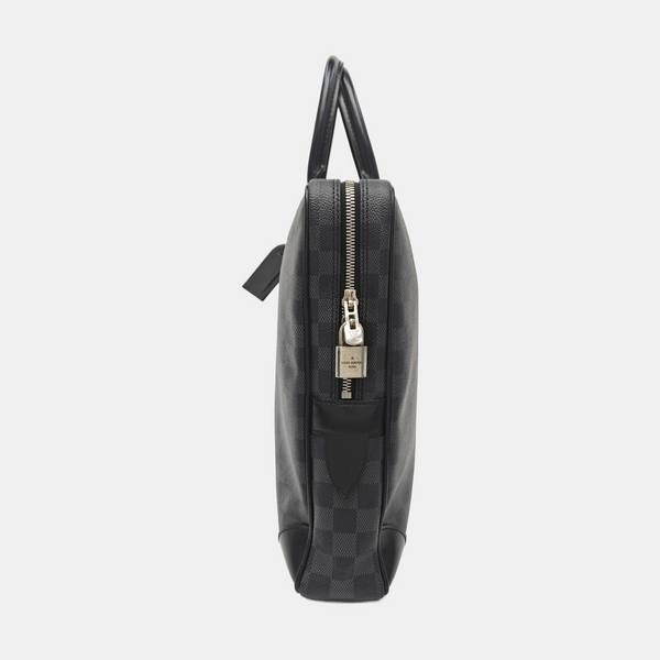 PORTE-DOCUMENTS Damier Graphite Coated Canvas Gray