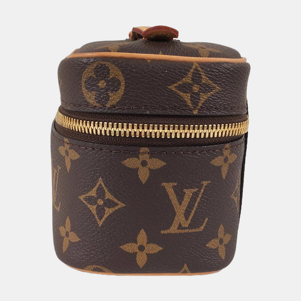 NICE Super Mini Monogram Coated Canvas Brown