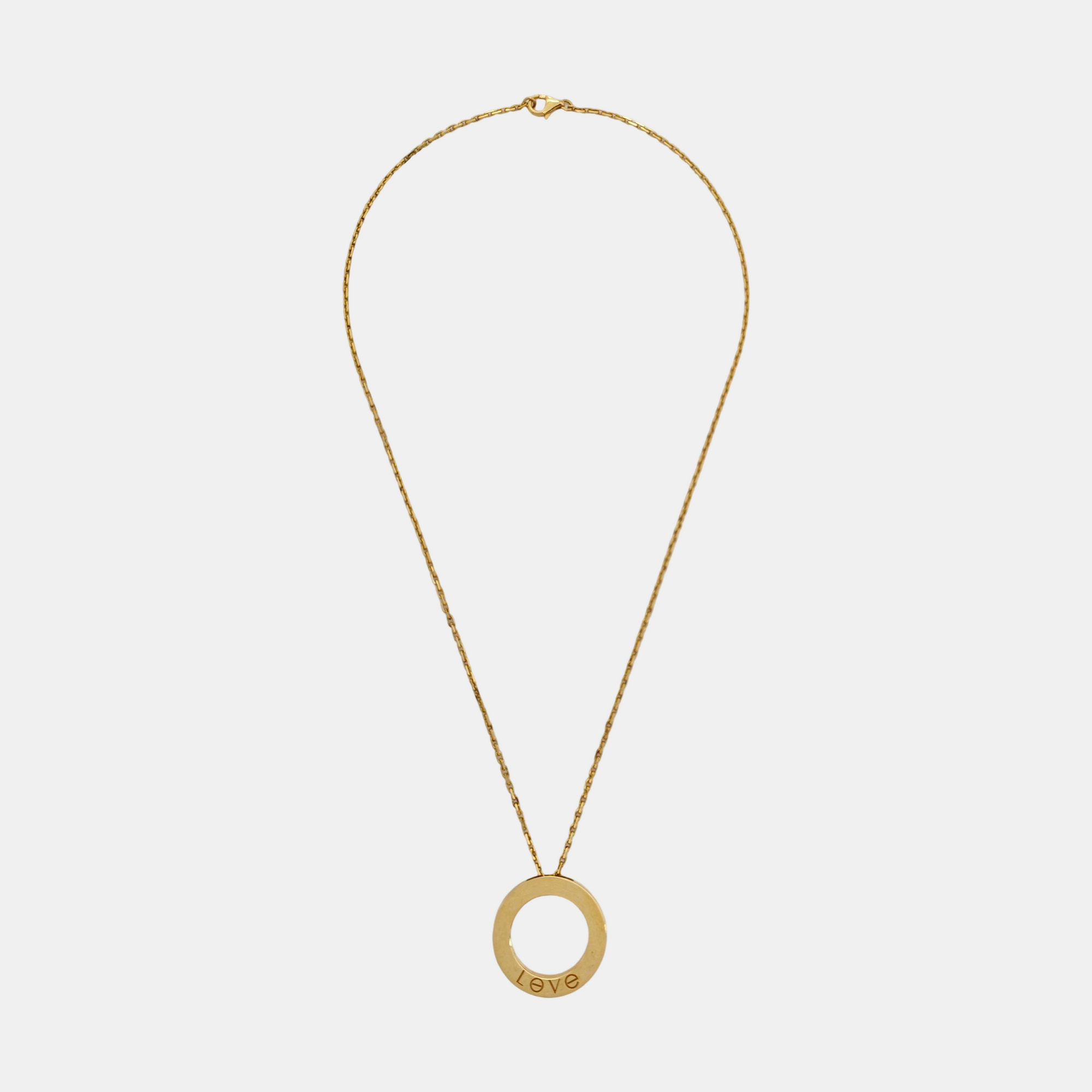 LOVE 18k Gold Necklace