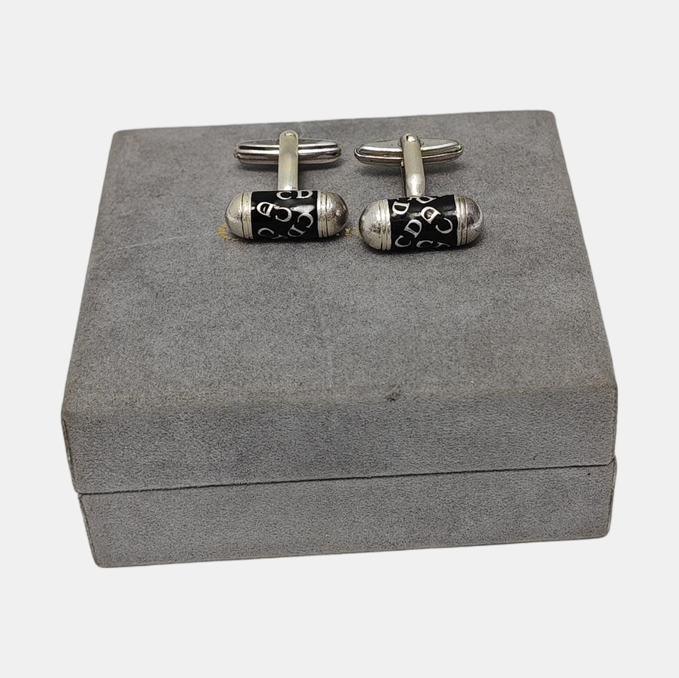 Metal Cufflink Silver