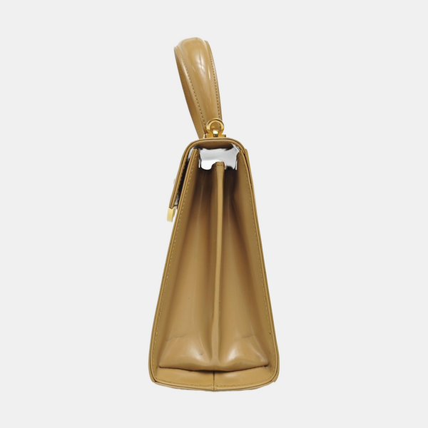 Kelly Small Calfskin Brown
