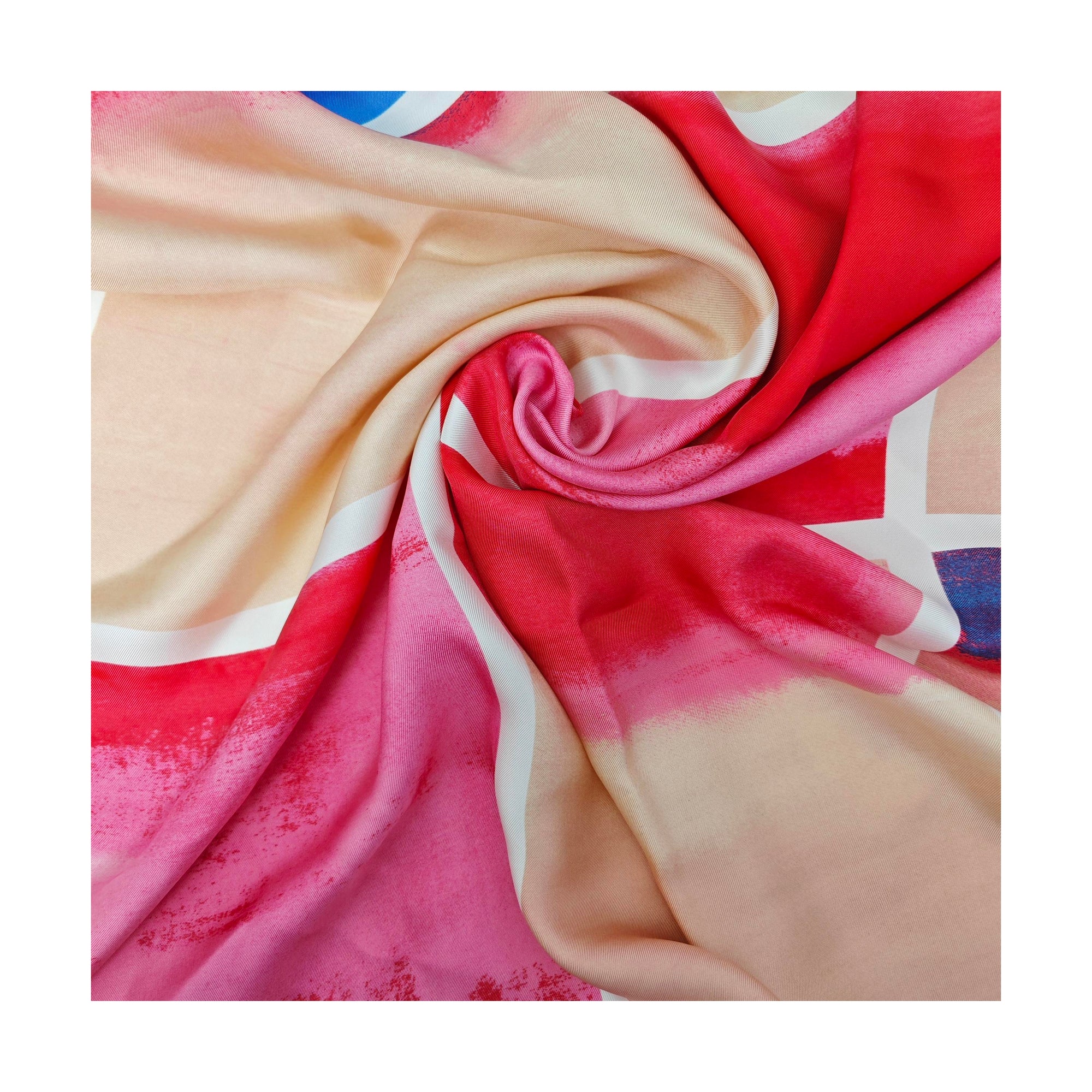 Mulberry Silk Silk Scarf Multicolor