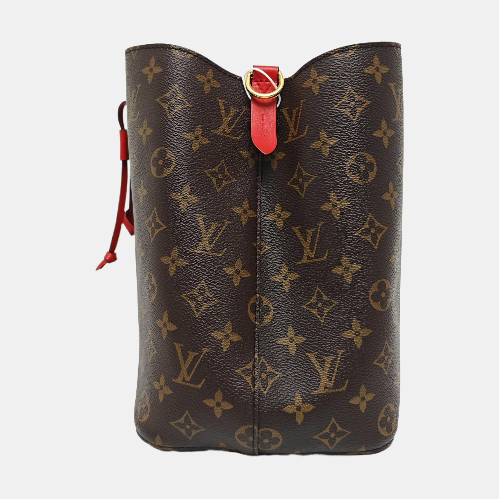 NÉONOÉ MM Monogram Coated Canvas Brown