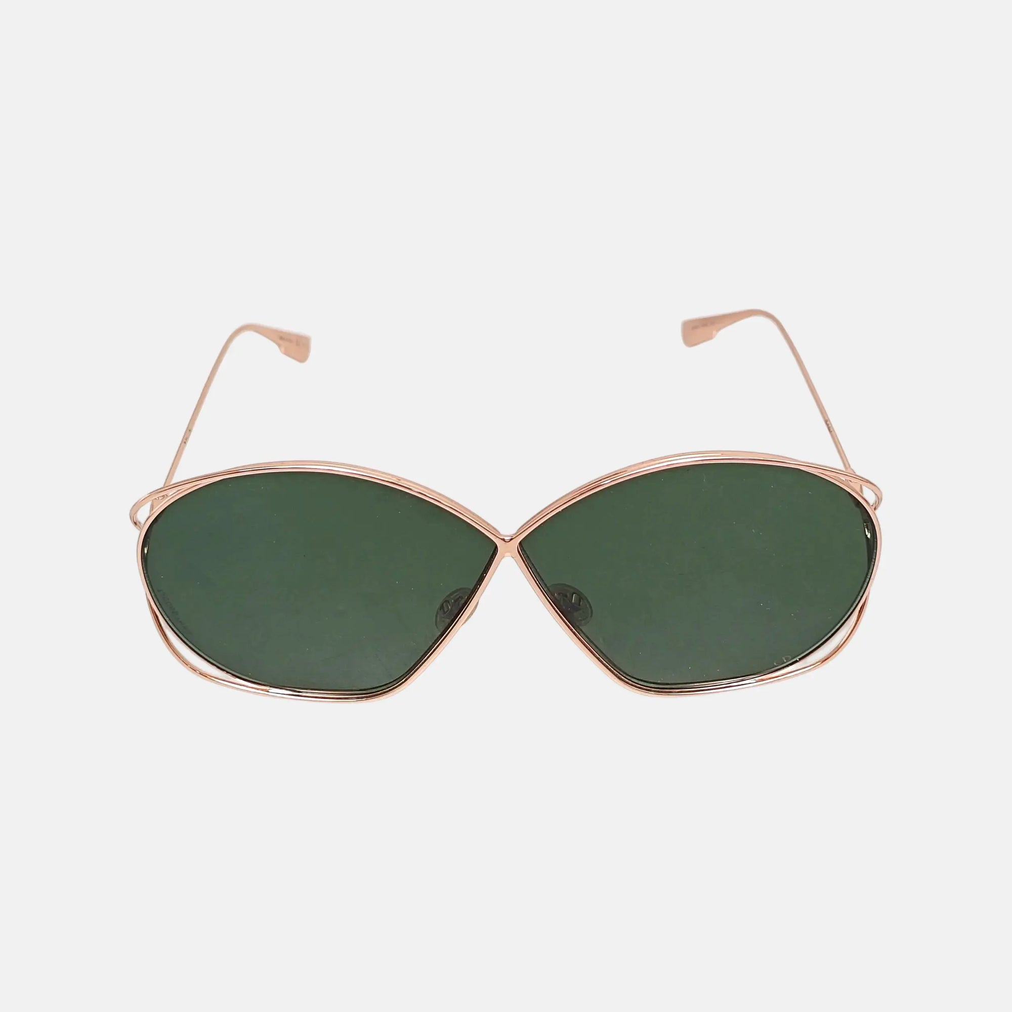 Metal Sunglasses Green