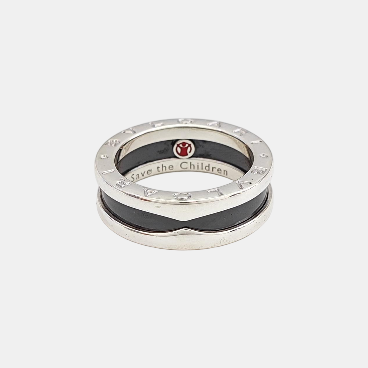 B.ZERO1 925 Sterling Silver Ring EU 52