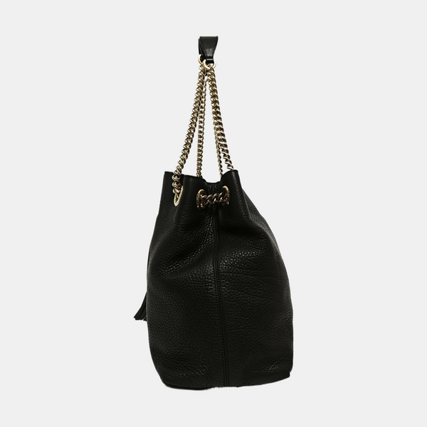 Authenticated pre-owned  Soho Calfskin Black - Shoulder Bag at Looply