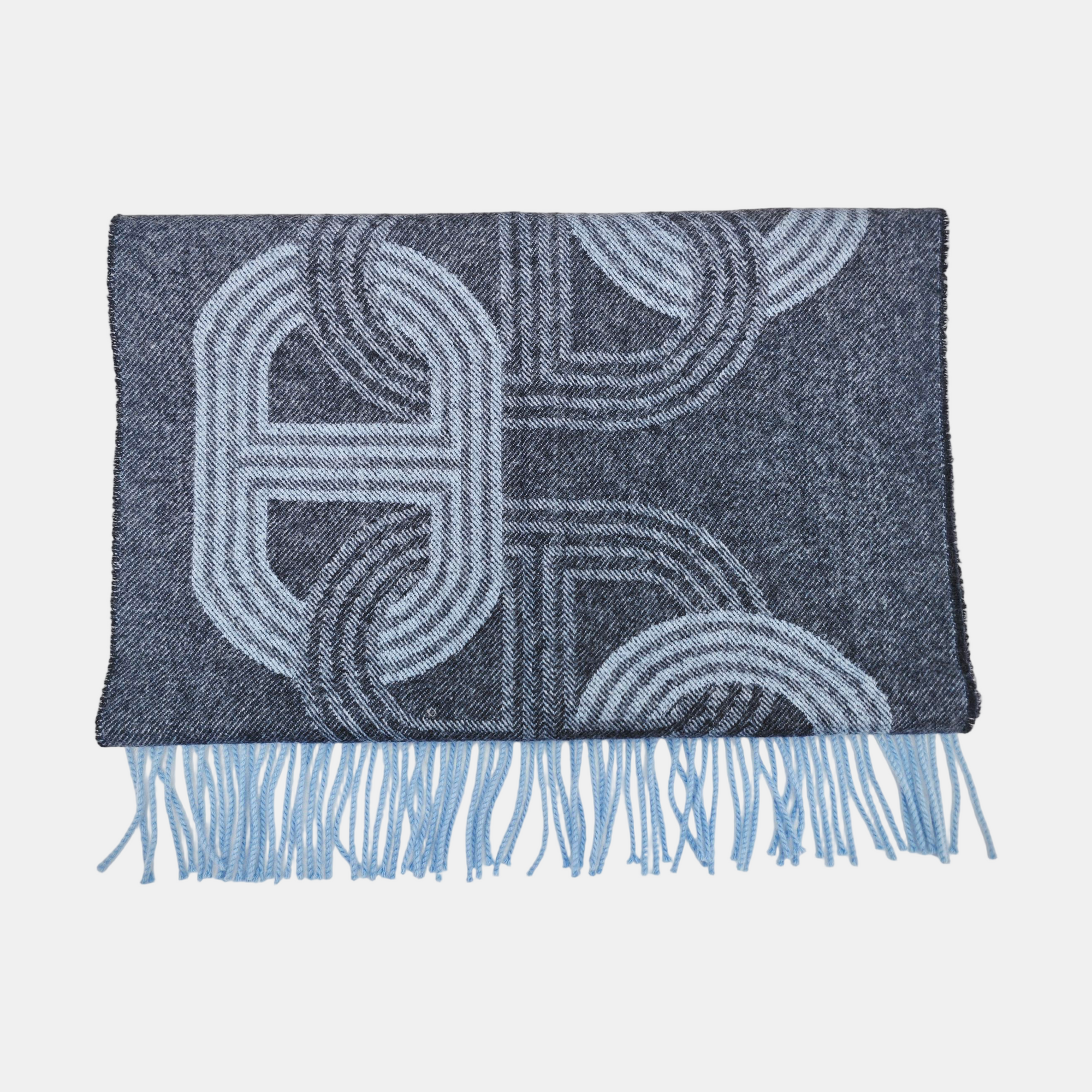 Cashmere Scarf Blue