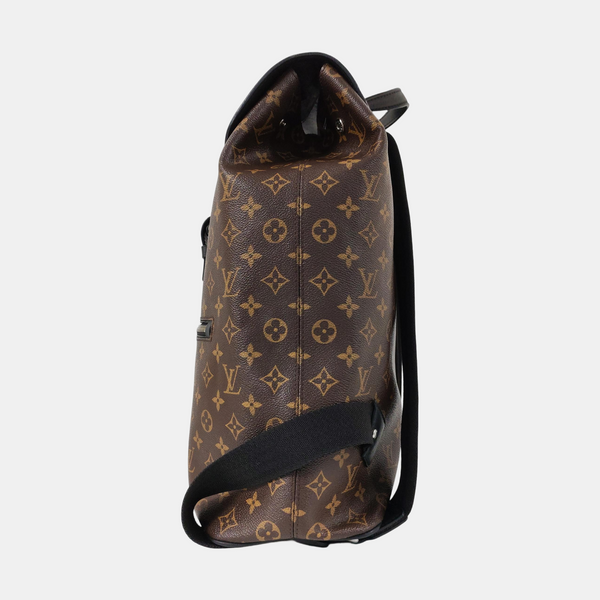 PALK Monogram Coated Canvas Brown