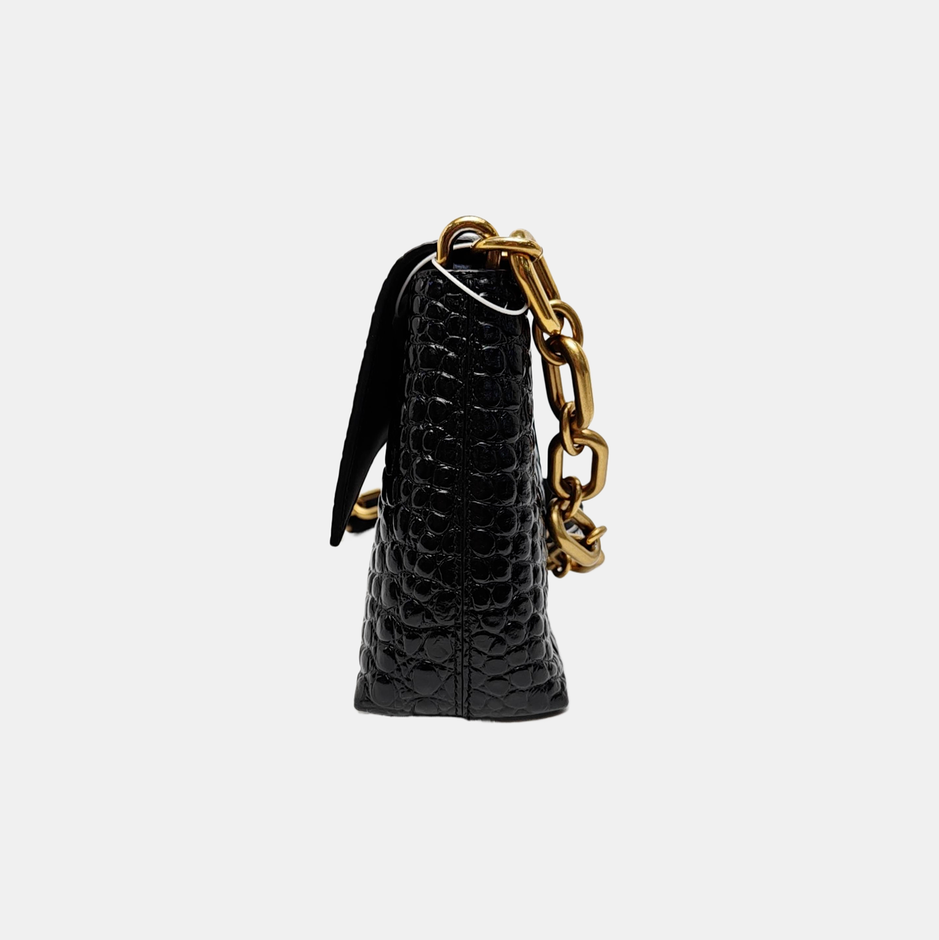 Downtown Super Mini Calfskin Black