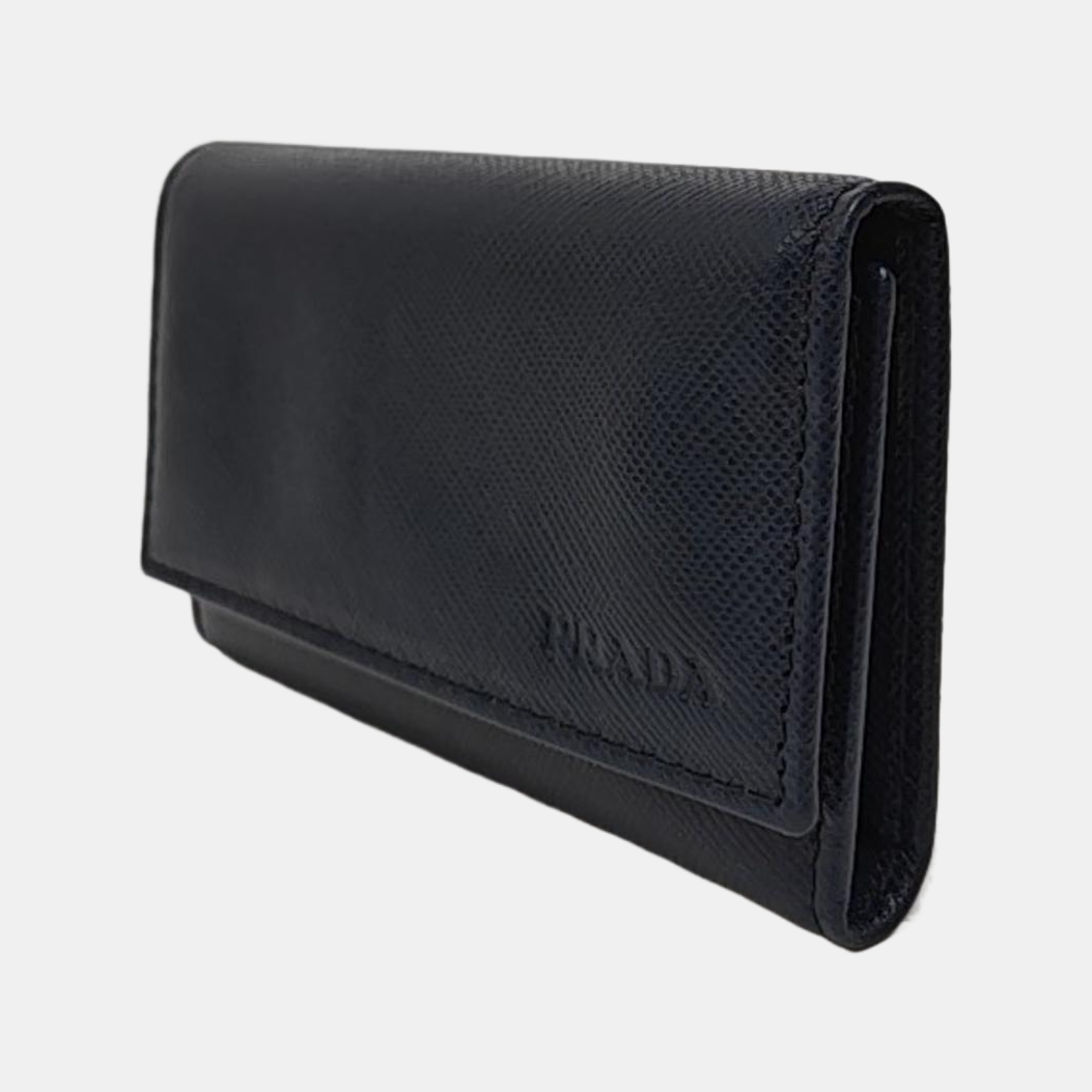 Calfskin Key Pouch Blue