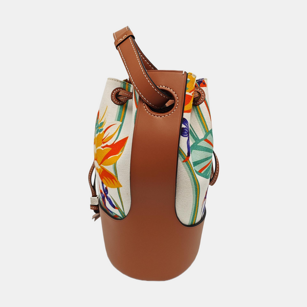 Authenticated pre-owned  Balloon Canvas Multicolor - Bucket Bag at Looply