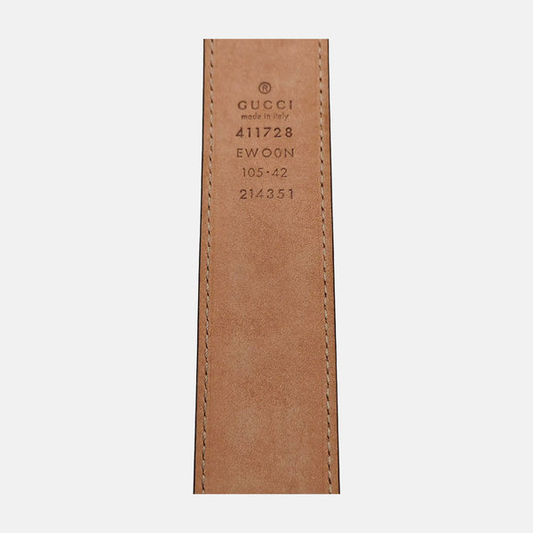 Leather Belt Red