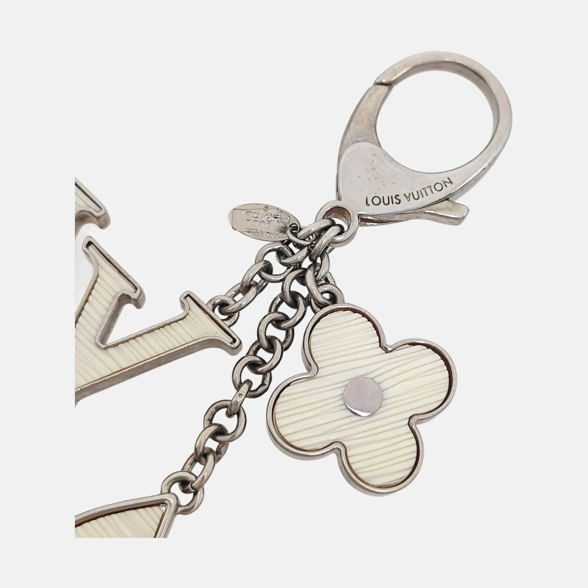 Metal Bag Charm Silver