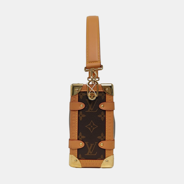 SIDE TRUNK MM Monogram Coated Canvas Brown