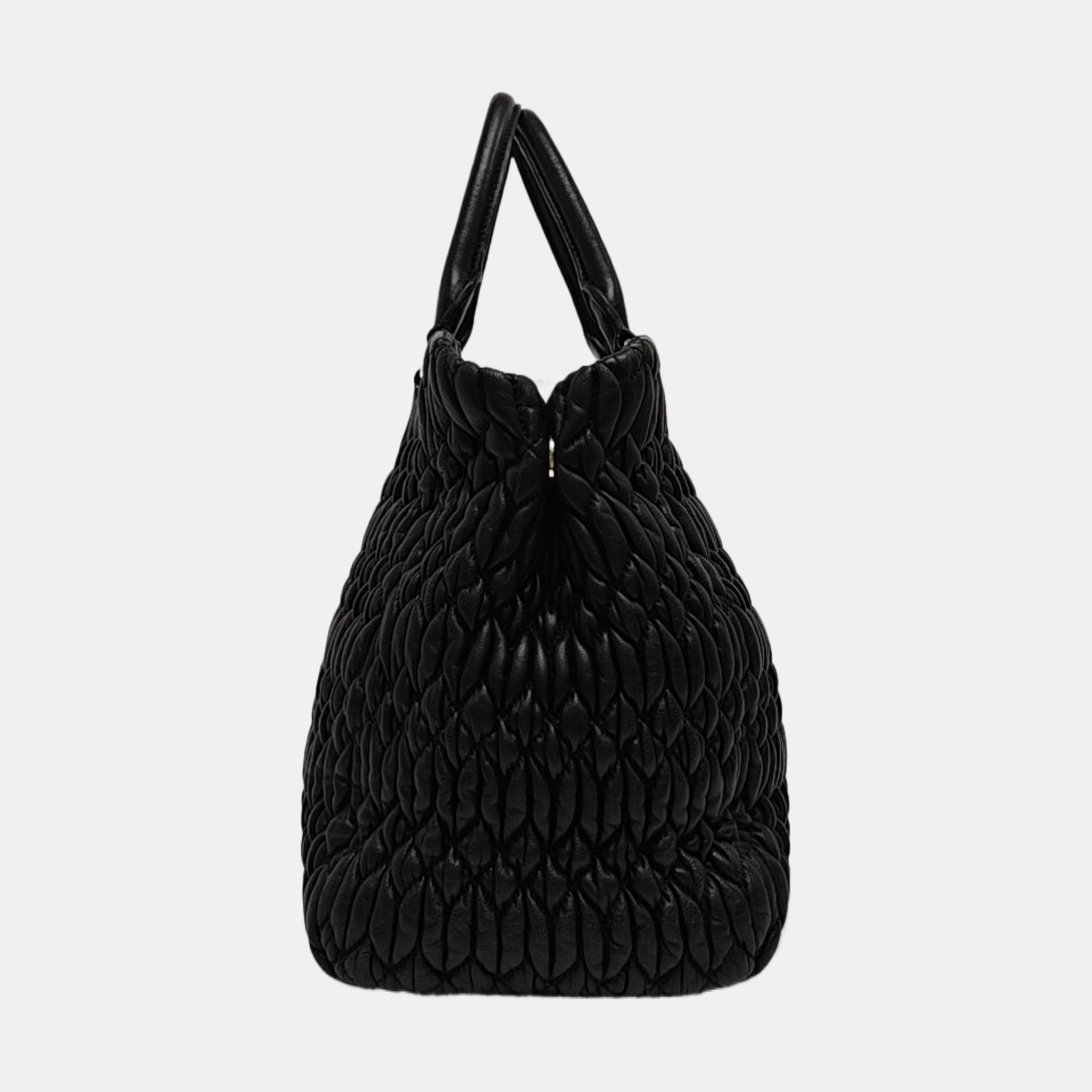 Lambskin Shoulder Bag Black