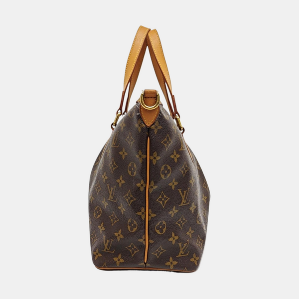 PALERMO PM Monogram Coated Canvas Brown