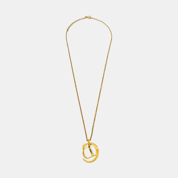 CD Swing Metal Gold Necklace