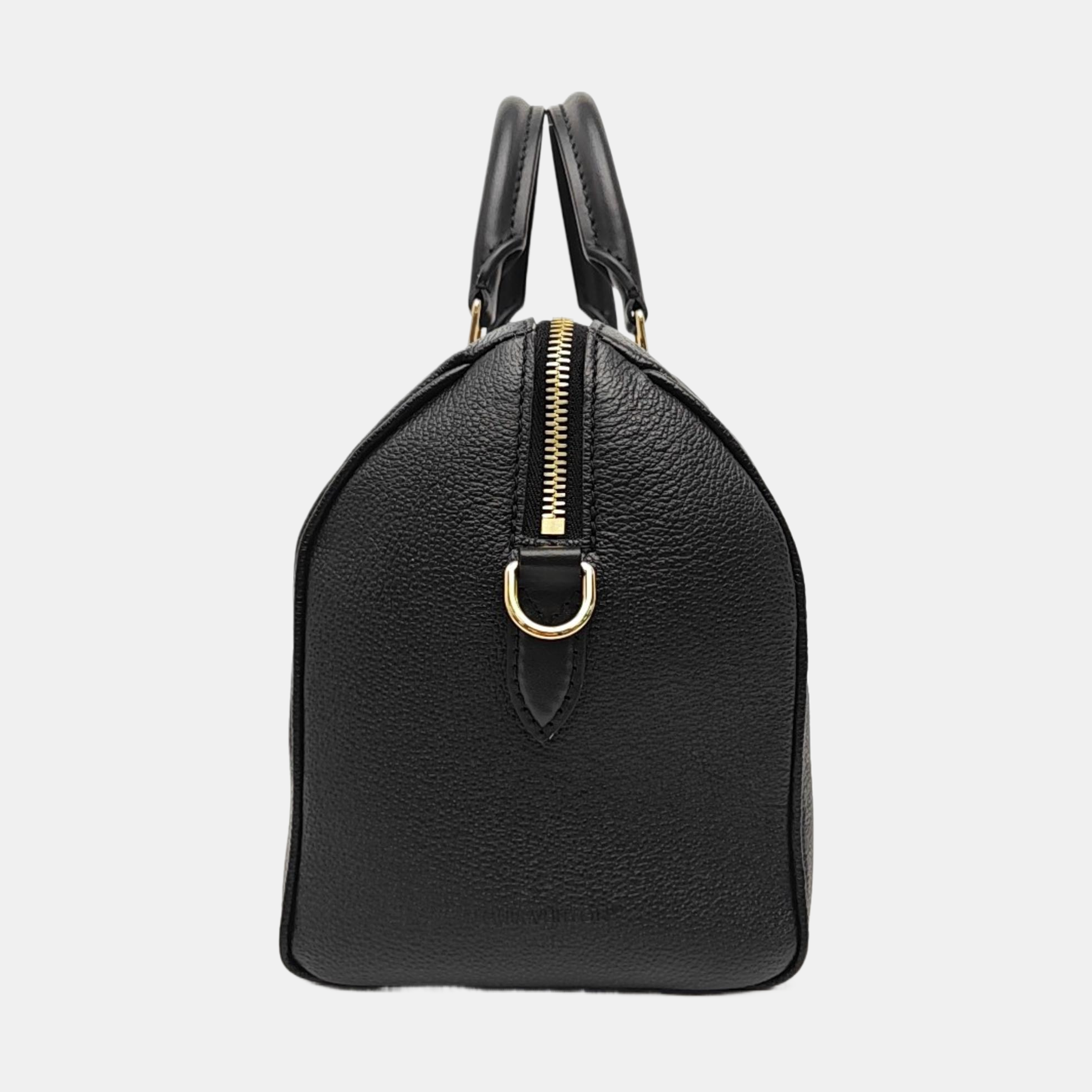 SPEEDY 25 Monogram Calfskin Black