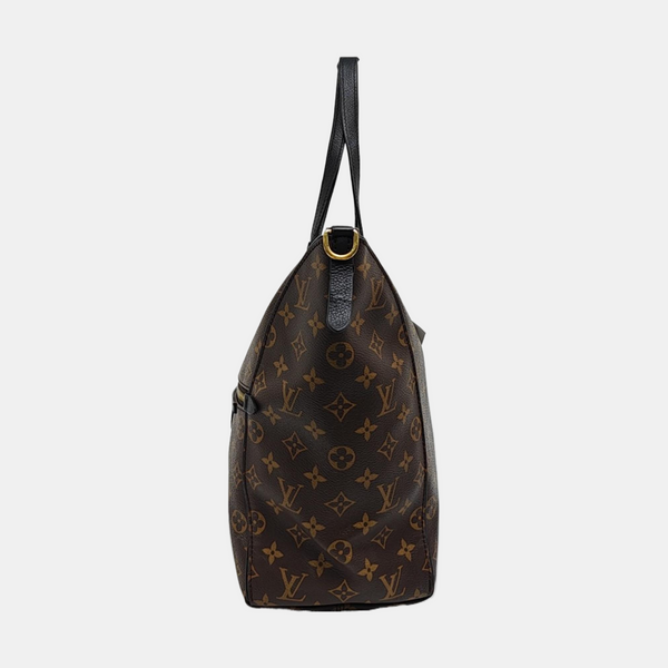 TOURNELLE MM Monogram Coated Canvas Brown