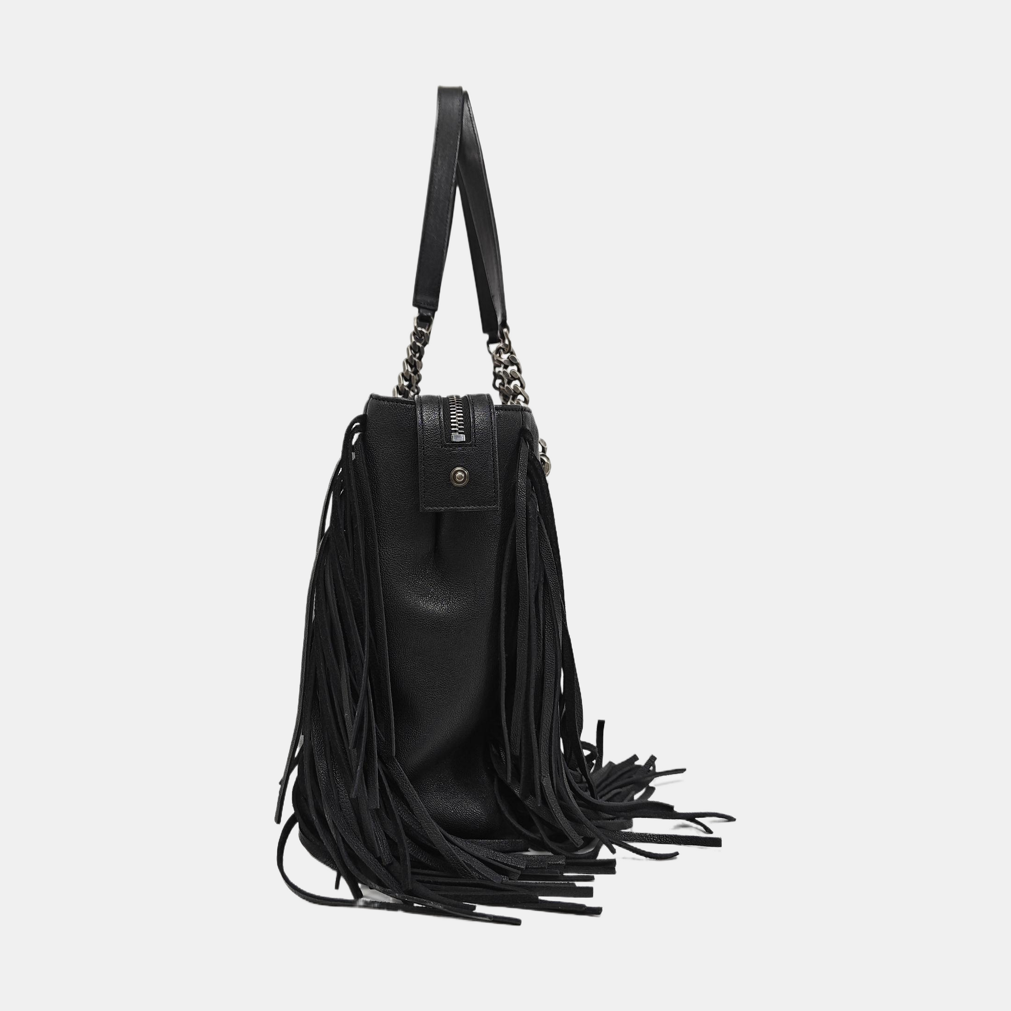 Calfskin Tote Bag Black