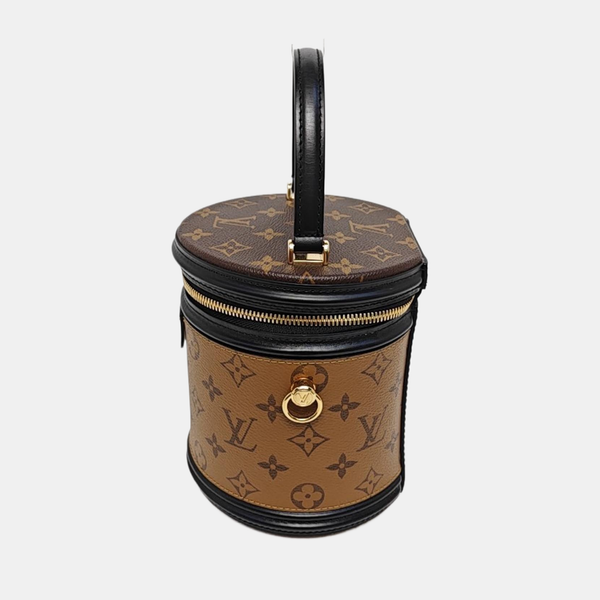 CANNES PM Monogram Coated Canvas Brown
