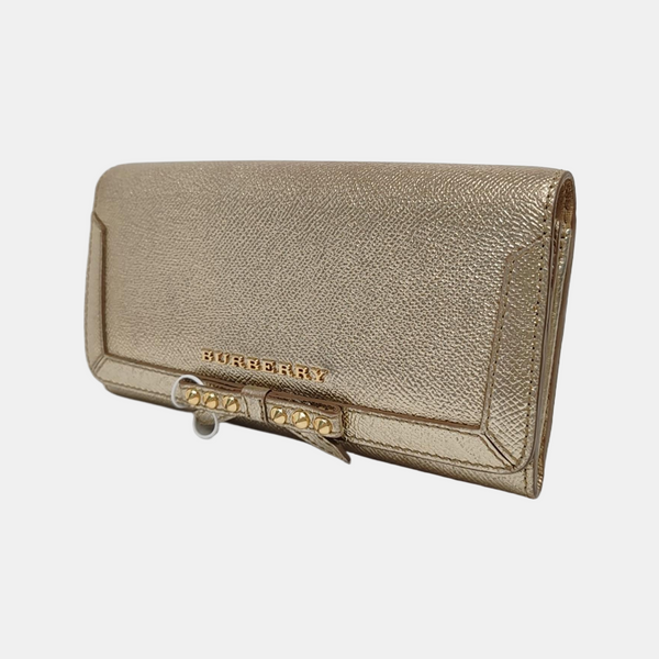 Calfskin Wallet Beige