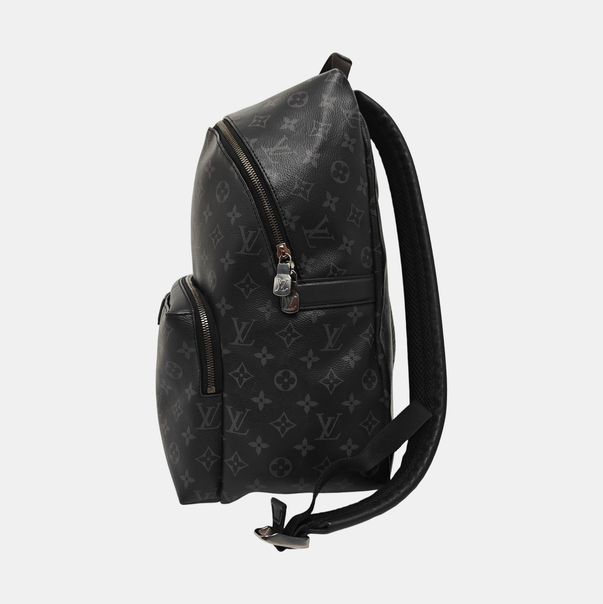 DISCOVERY PM Monogram Coated Canvas Black