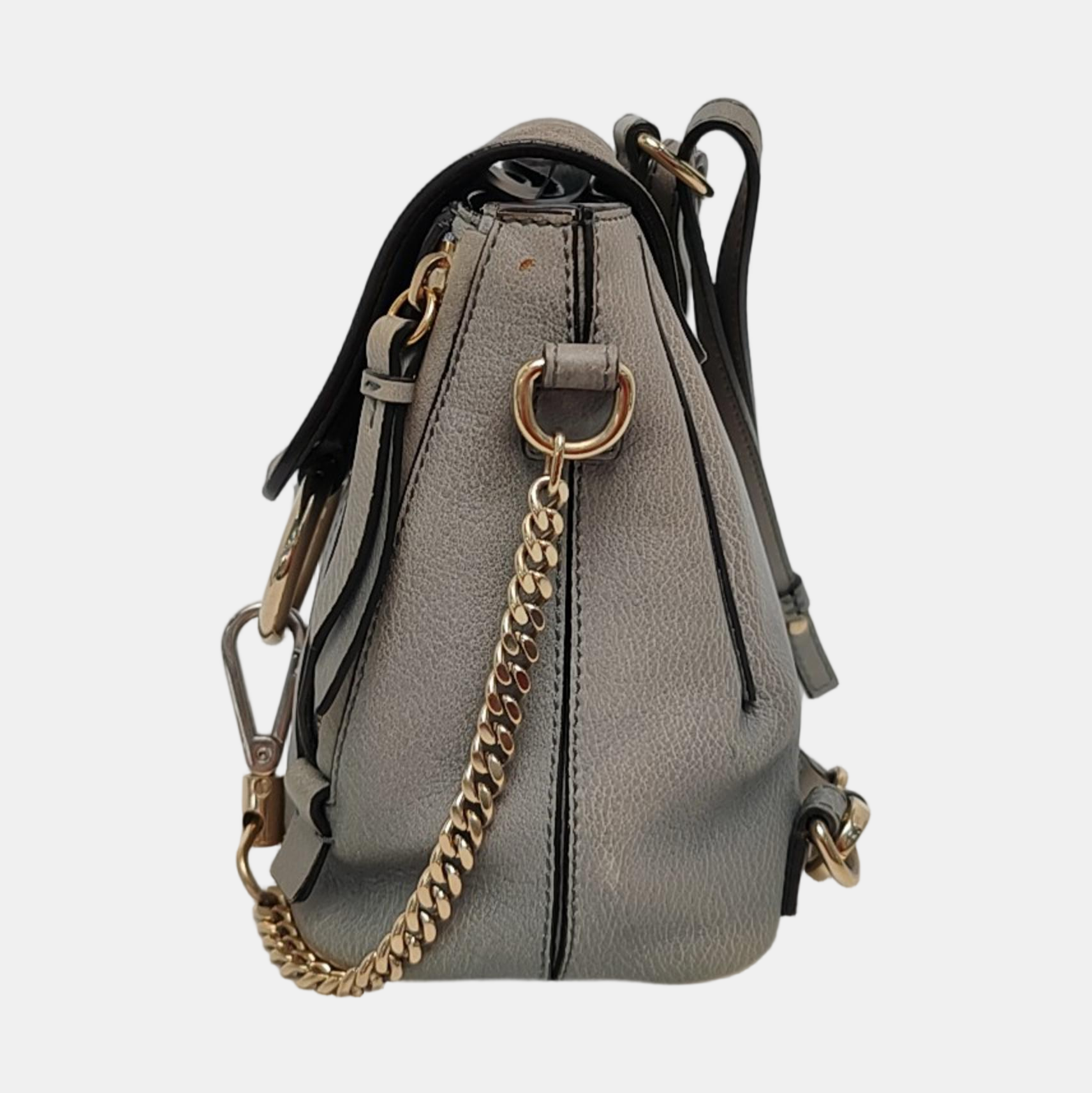 Faye Mini Calfskin Blue