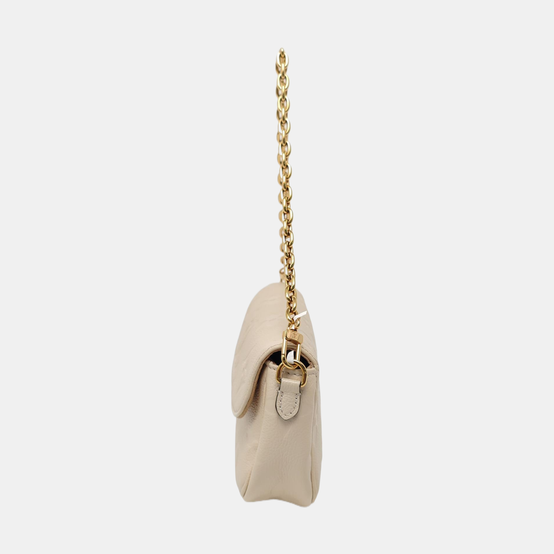 IVY Monogram Calfskin Beige