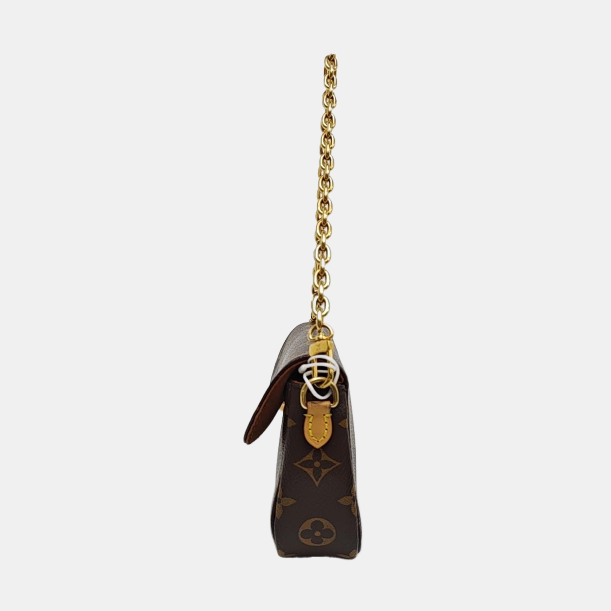 IVY Monogram Coated Canvas Brown