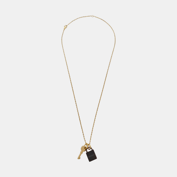 Amulette Metal Gold Necklace