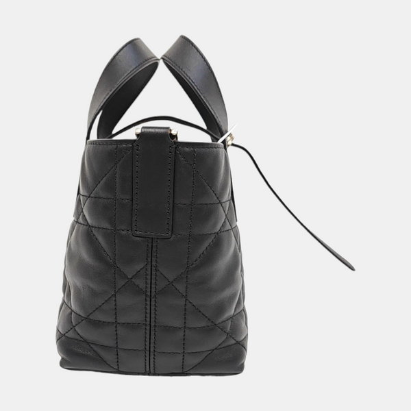 Toujours Nano Cannage Calfskin Black
