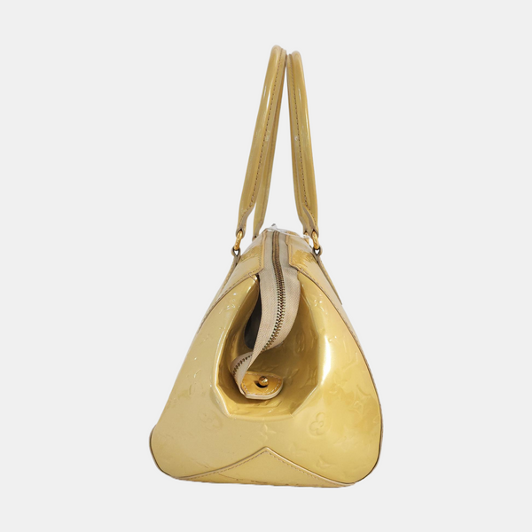SHERWOOD Monogram Patent Leather Yellow