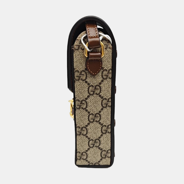 Horsebit 1955 Mini Coated Canvas Beige