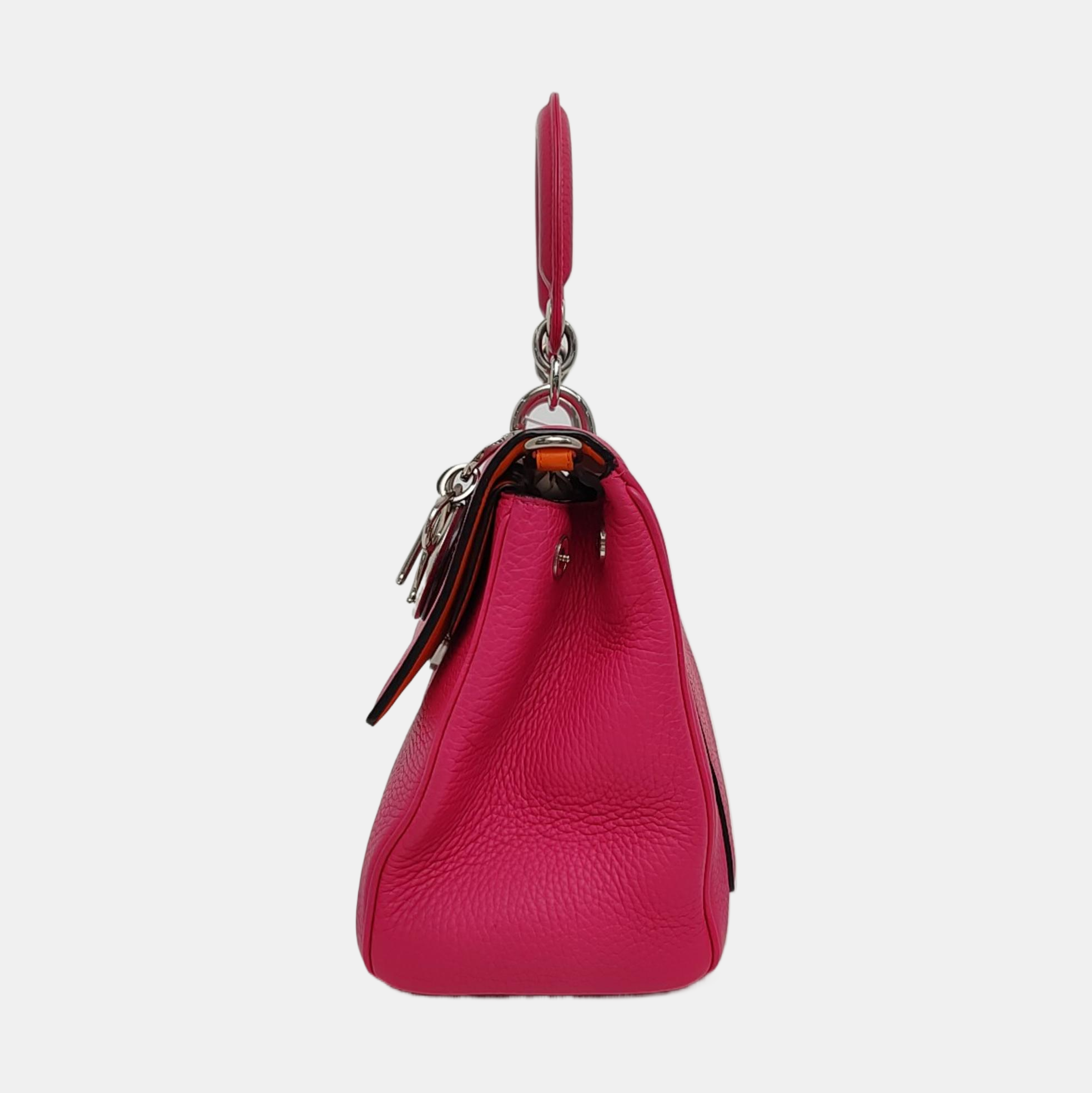 Authenticated pre-owned  Be Dior Calfskin Pink - Shoulder Bag at Looply