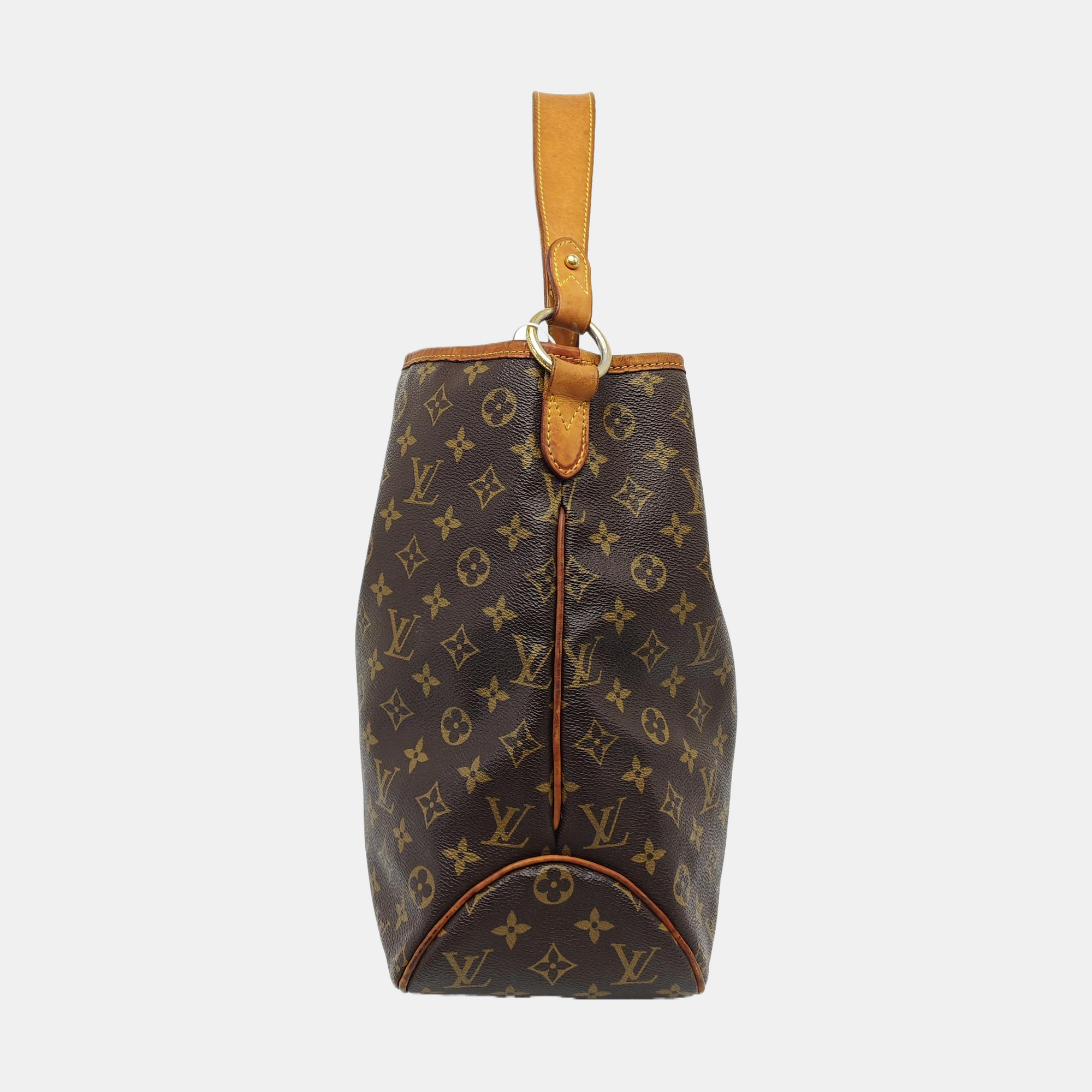 DELIGHTFUL Monogram Coated Canvas Brown