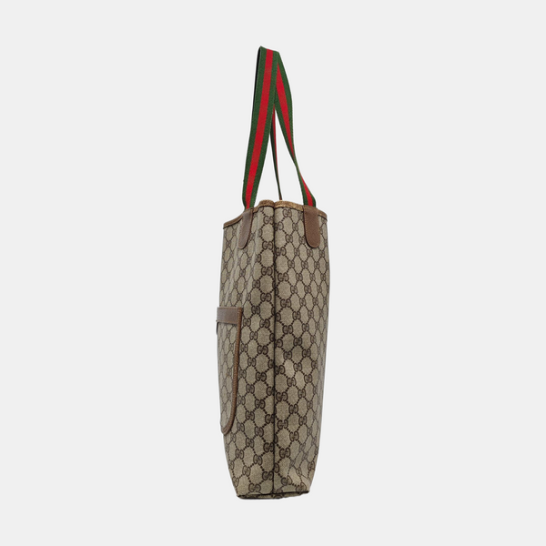 GG Supreme Monogram Coated Canvas Beige