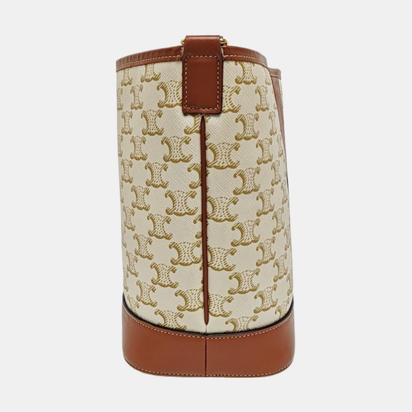 TRIOMPHE CANVAS Small Coated Canvas Beige