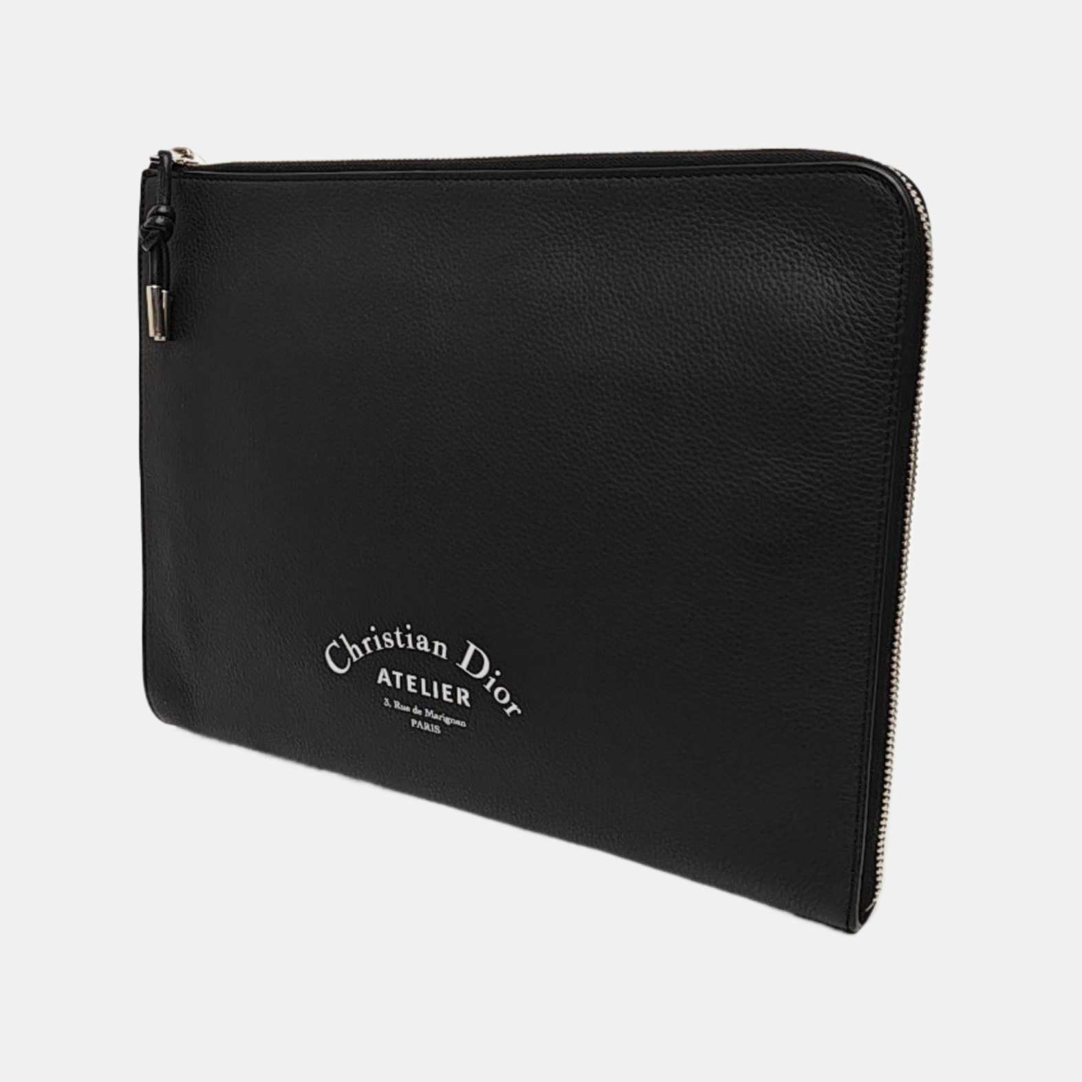 Calfskin Clutch Black