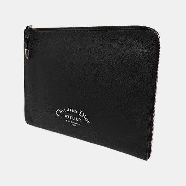 Calfskin Clutch Black