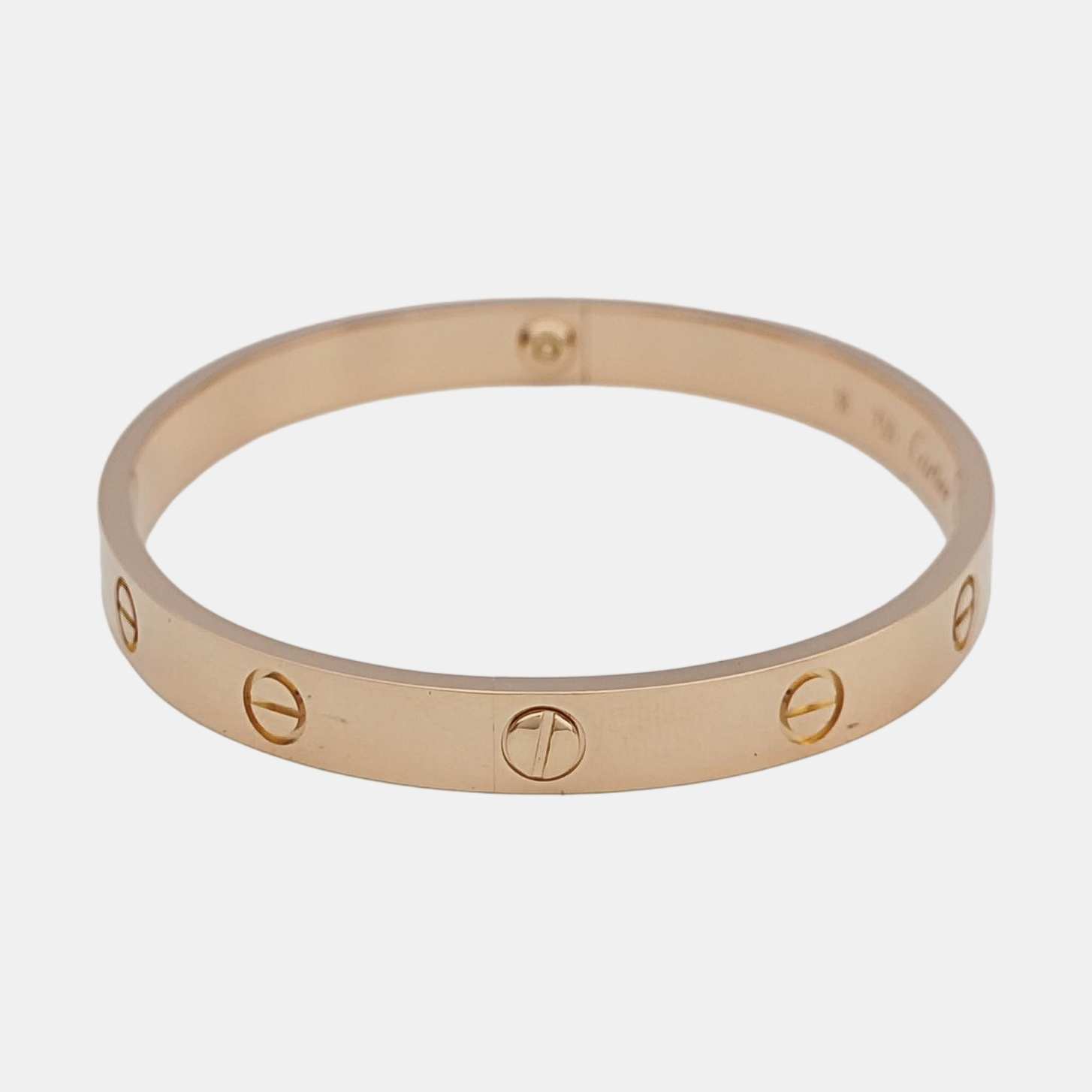 LOVE 18k Rose Gold Bangle