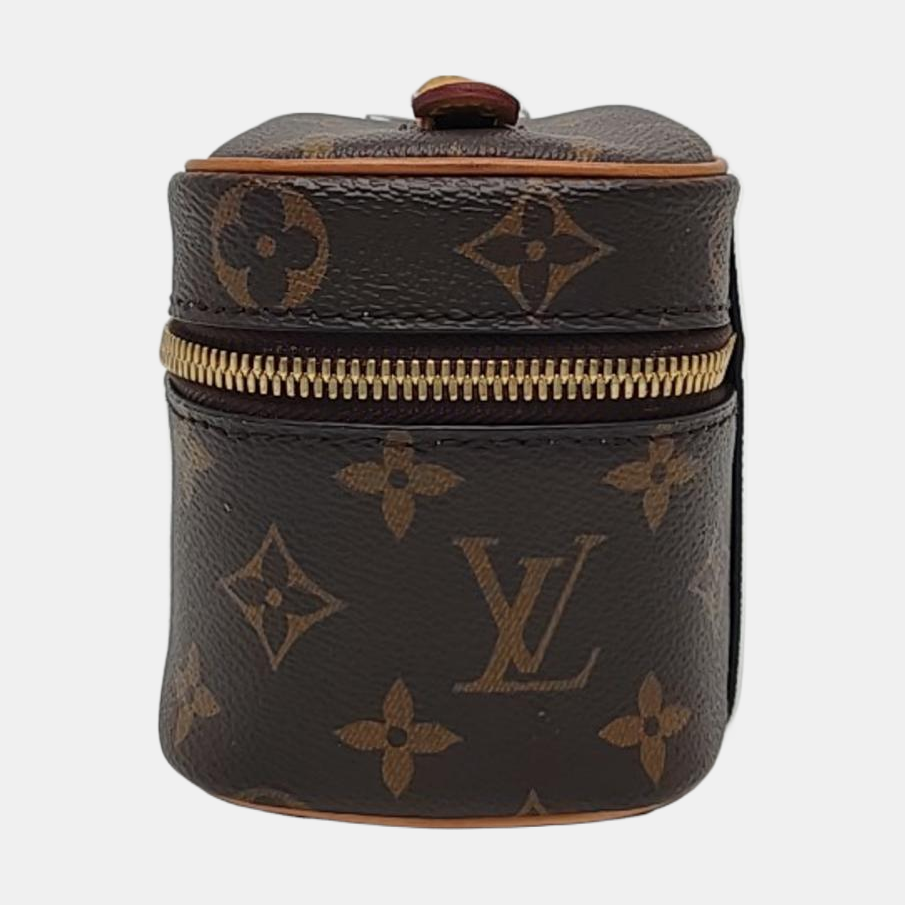 NICE Super Mini Monogram Coated Canvas Brown