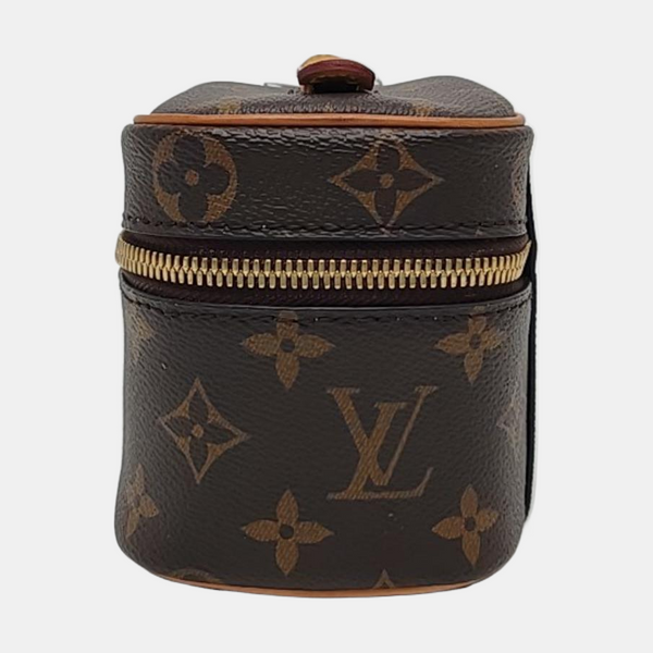 NICE Super Mini Monogram Coated Canvas Brown