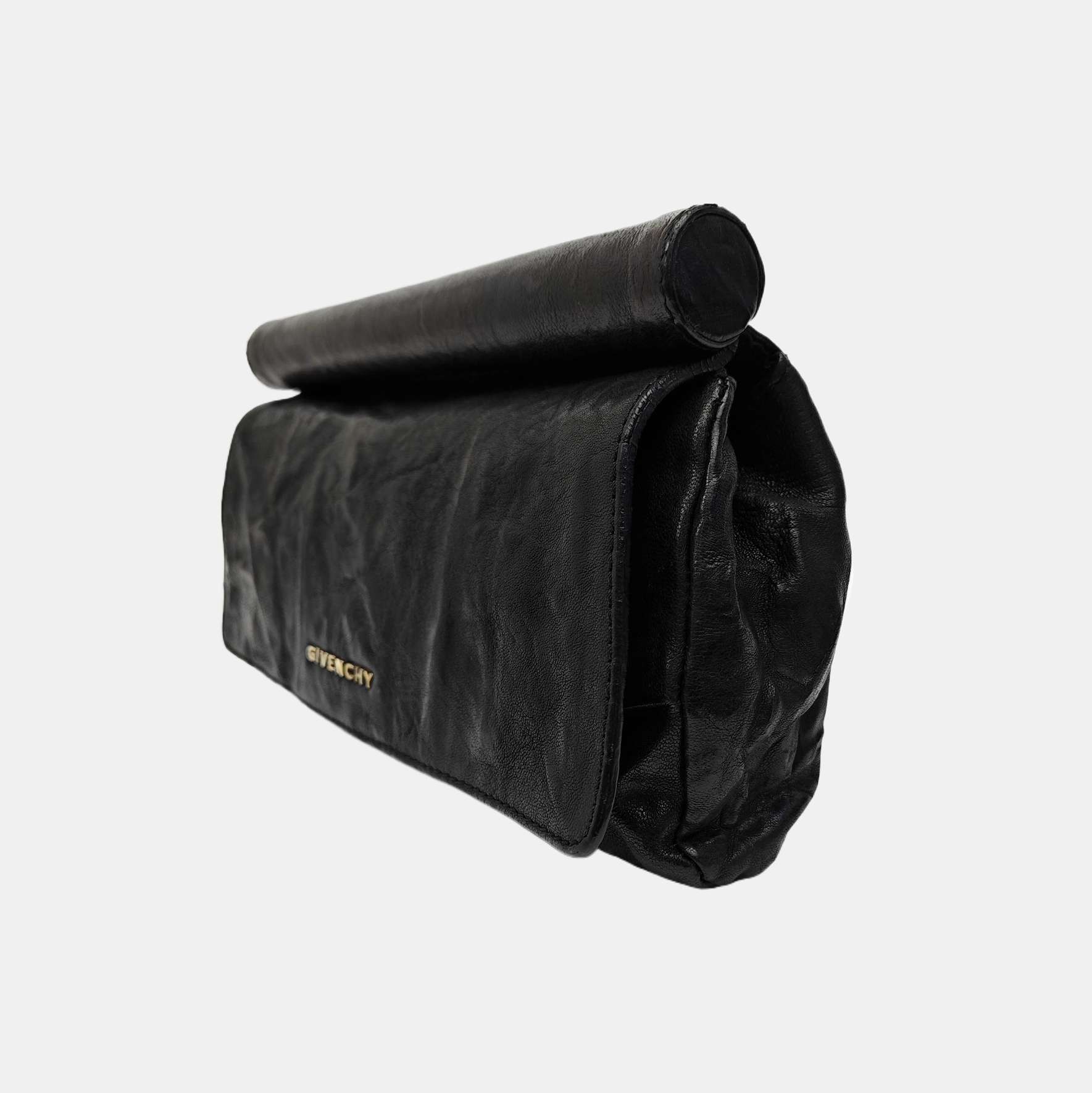 Calfskin Clutch Black