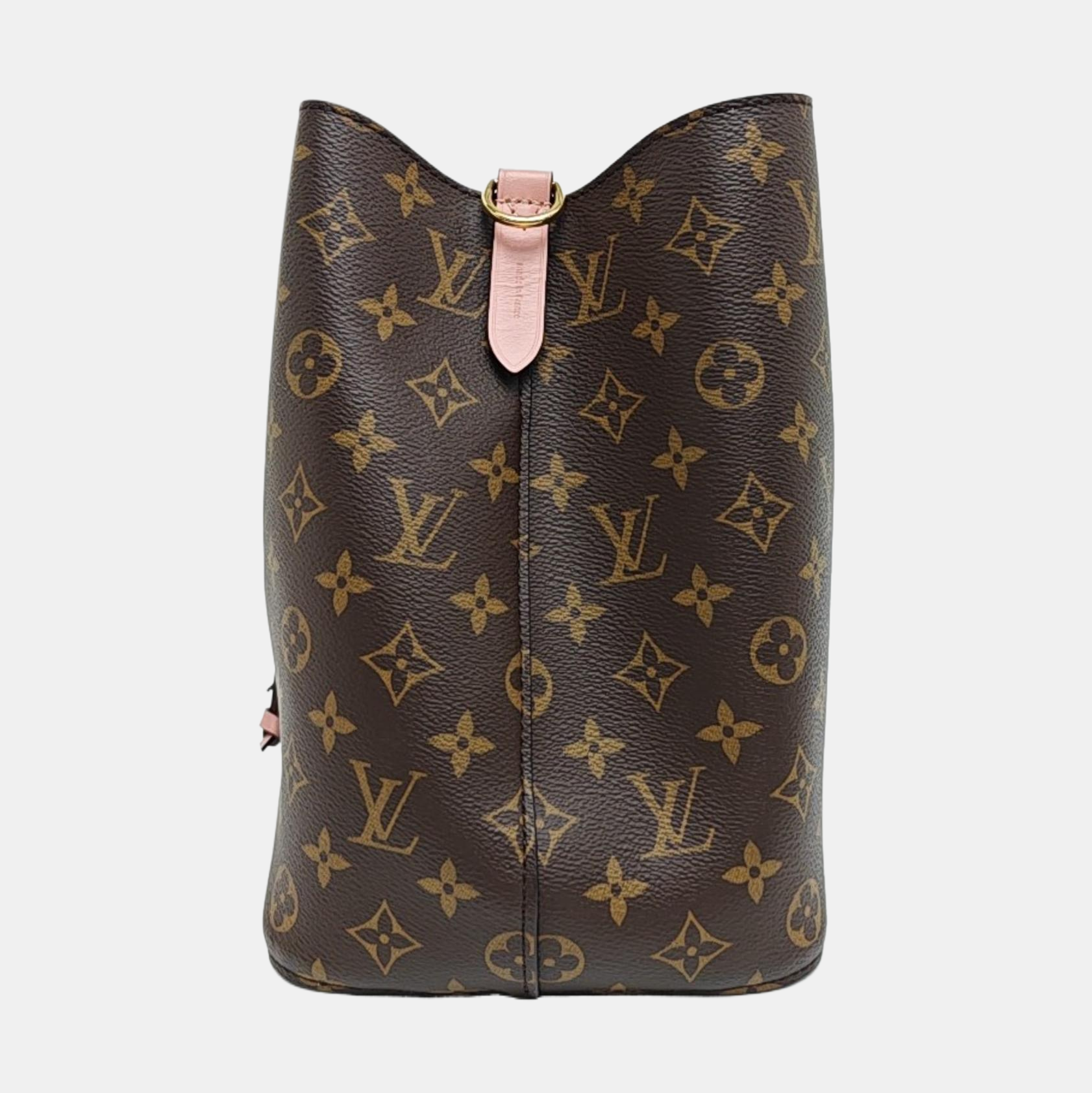 NÉONOÉ MM Monogram Coated Canvas Brown